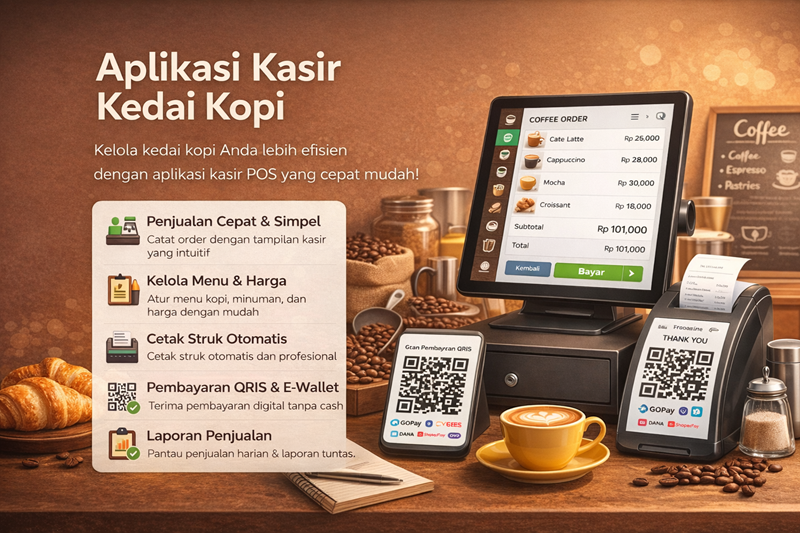 POS Kasir Kafe