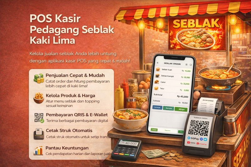 POS Kasir UMKM Kaki Lima
